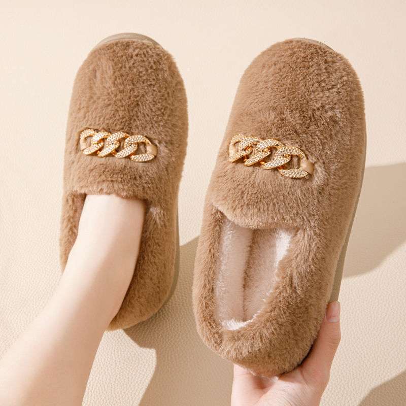 Fluffy Shoes Female All-matching Flat