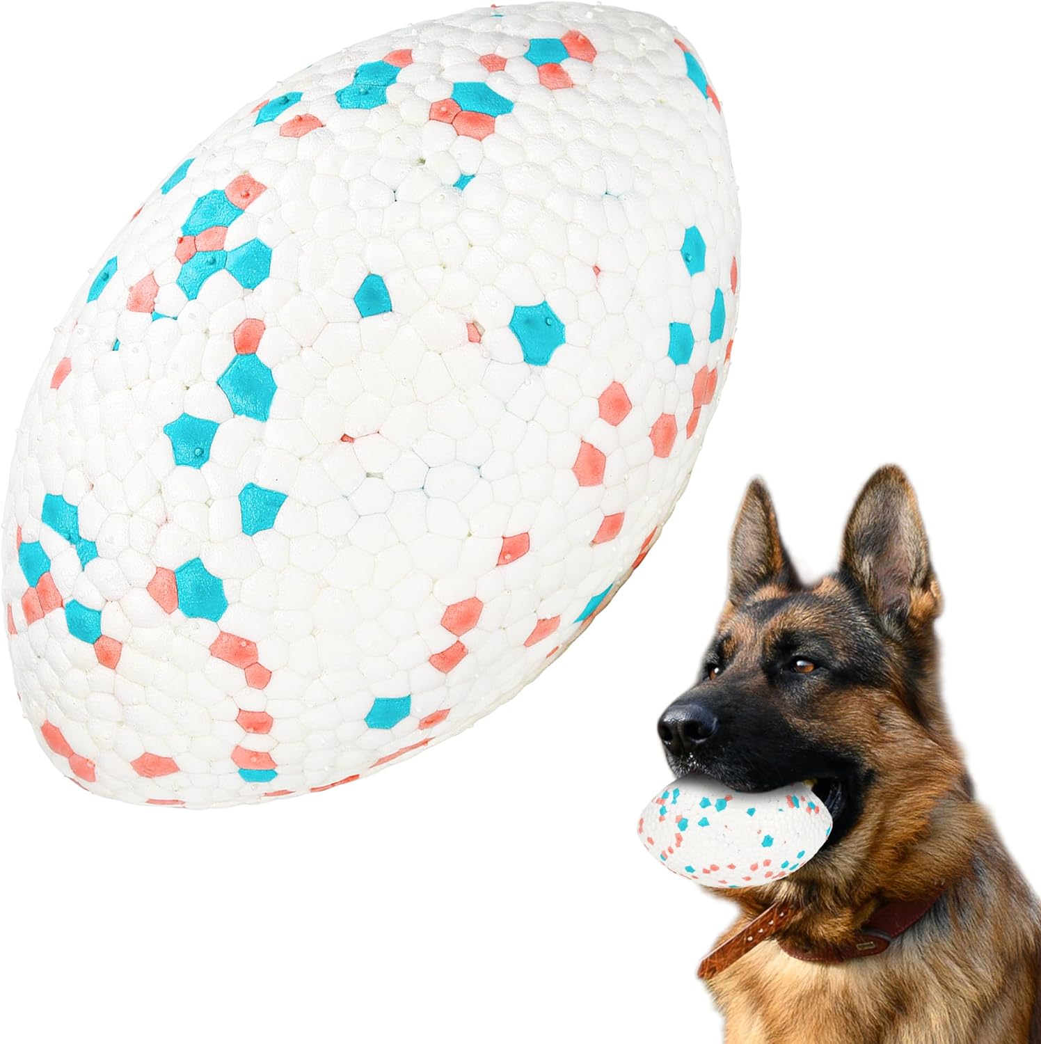 Indestructible Large Rugby Balls - Built Tough For Heavy Chewers