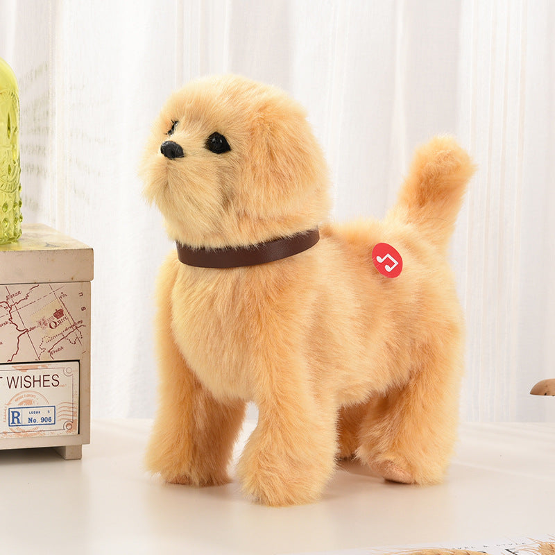 Simulation Dog That Walks Barks Wags Its Tail And Plays Musicelectric Plush Toy Dog Electronic Pet Dog With Motion-sensing Capabilities