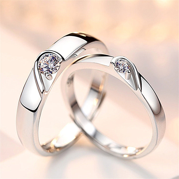 Simple And Personalized Chinese Valentine's Day Gift Eternal Knot Ring