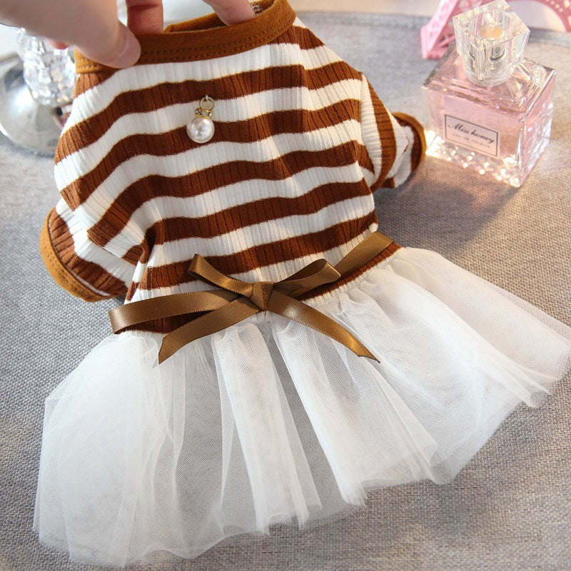 Pet Small Dog Clothing Summer Thin Princess Skirt