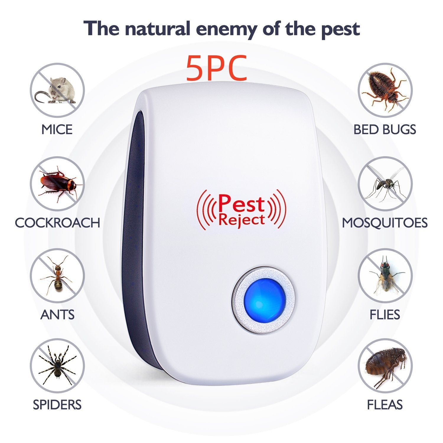 Direct Selling Ultrasonic Electronic Mosquito Killer Household Children'S Insect Repeller Mini Mouse Repeller
