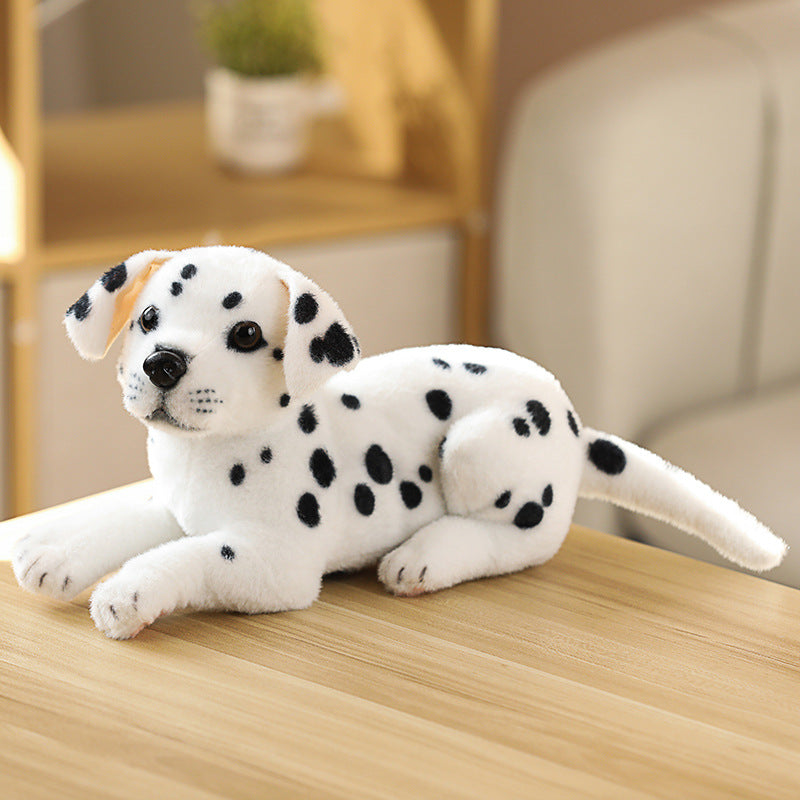 Simulation Puppy Doll Husky Spotty Dog Plush Children's Day Gift