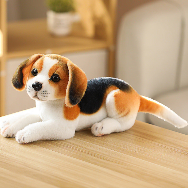 Simulation Puppy Doll Husky Spotty Dog Plush Children's Day Gift