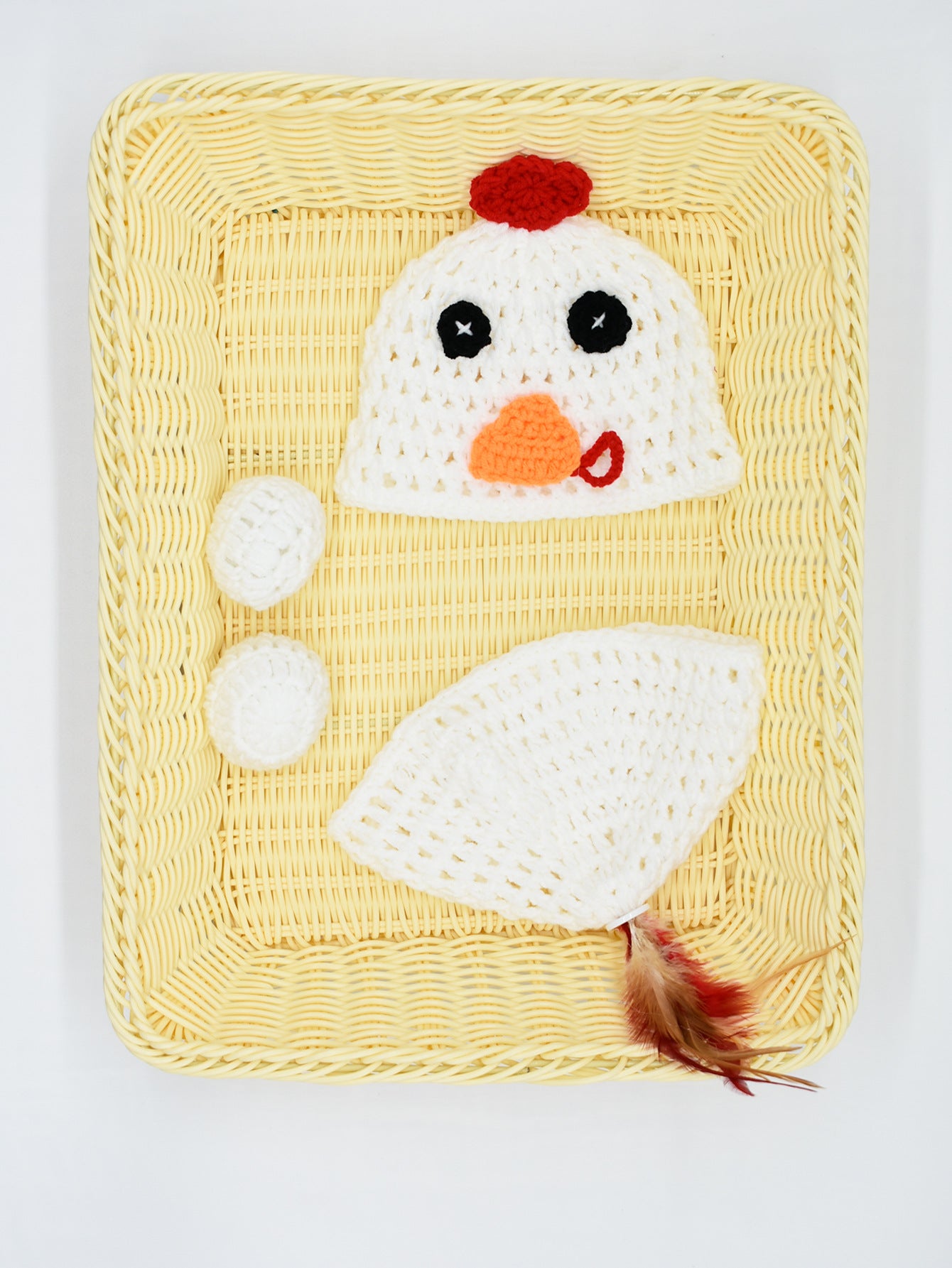 Hand-knitted Cartoon Animal-shaped Newborn Photography Outfits