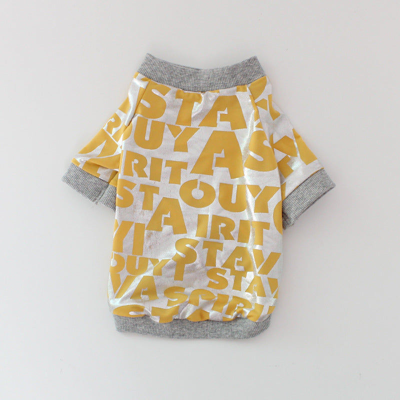 Dog Tide Brand T-shirt Letter Spring And Summer Europe And The United States