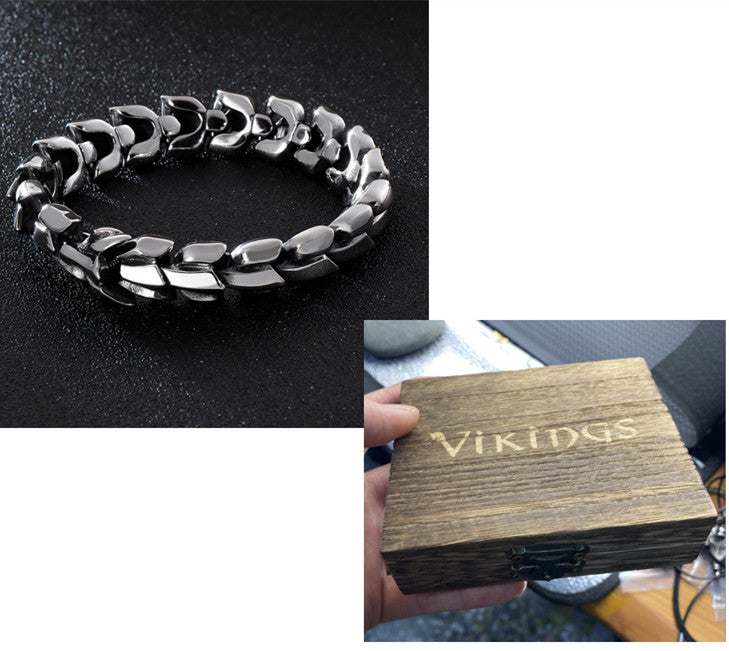 Men's personality creative fashion keel chain bracelet