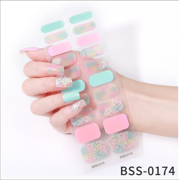 Gel Nail Paste European And American Semi-curing
