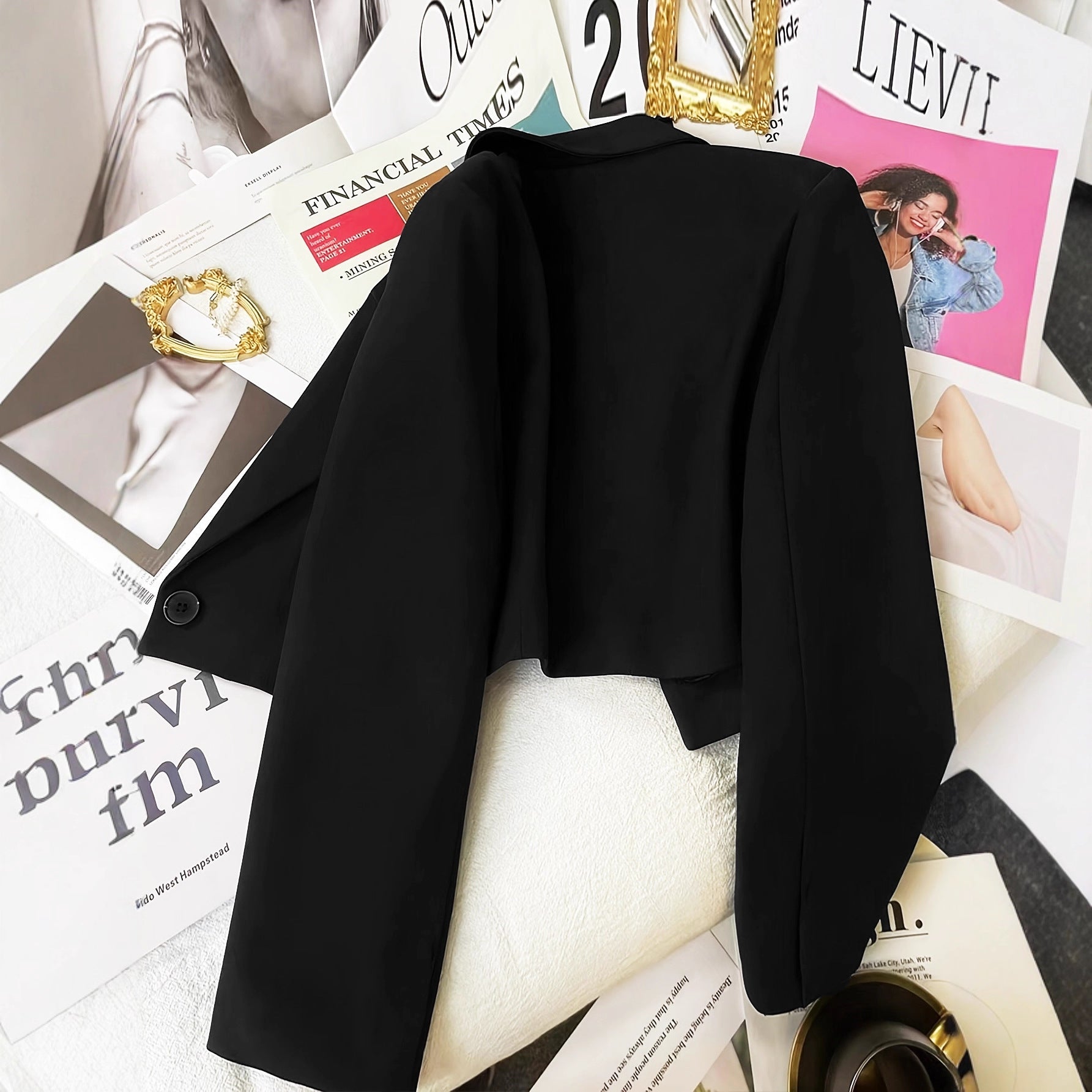 New Spring And Autumn Women's Short Blazer