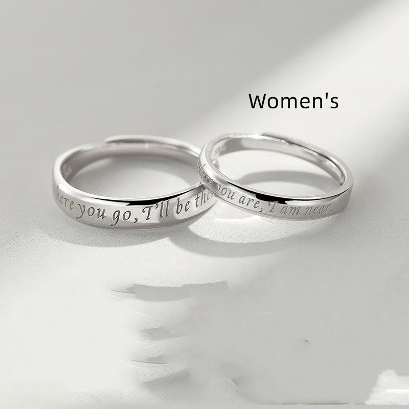 Men's And Women's Long-distance Love Valentine's Day Gift Ring