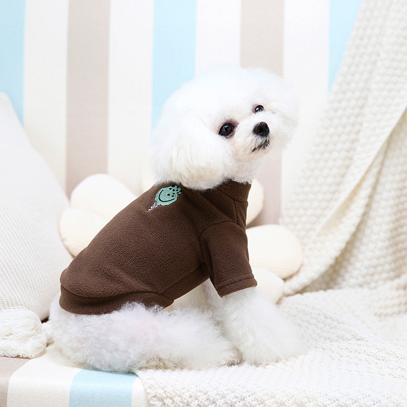 Medium-sized Dog Restaurant Two-legged Fleece Pet Clothes