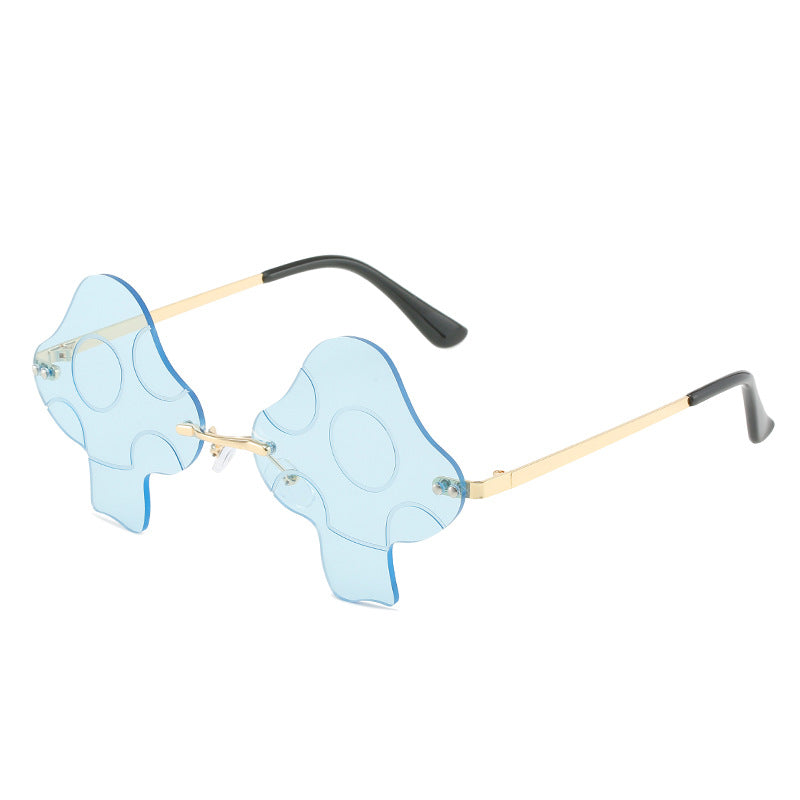 Irregular Mushroom-shaped Sunglasses For Women