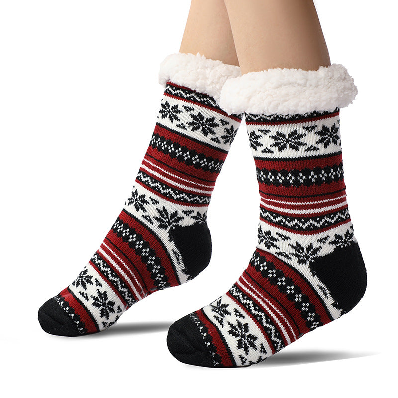 Men's Ultra-thick Thermal Home Sleep Socks