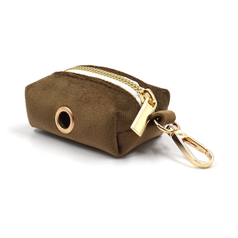 Pet Dog Lettering Collar Walking Velvet Hand Holding Rope