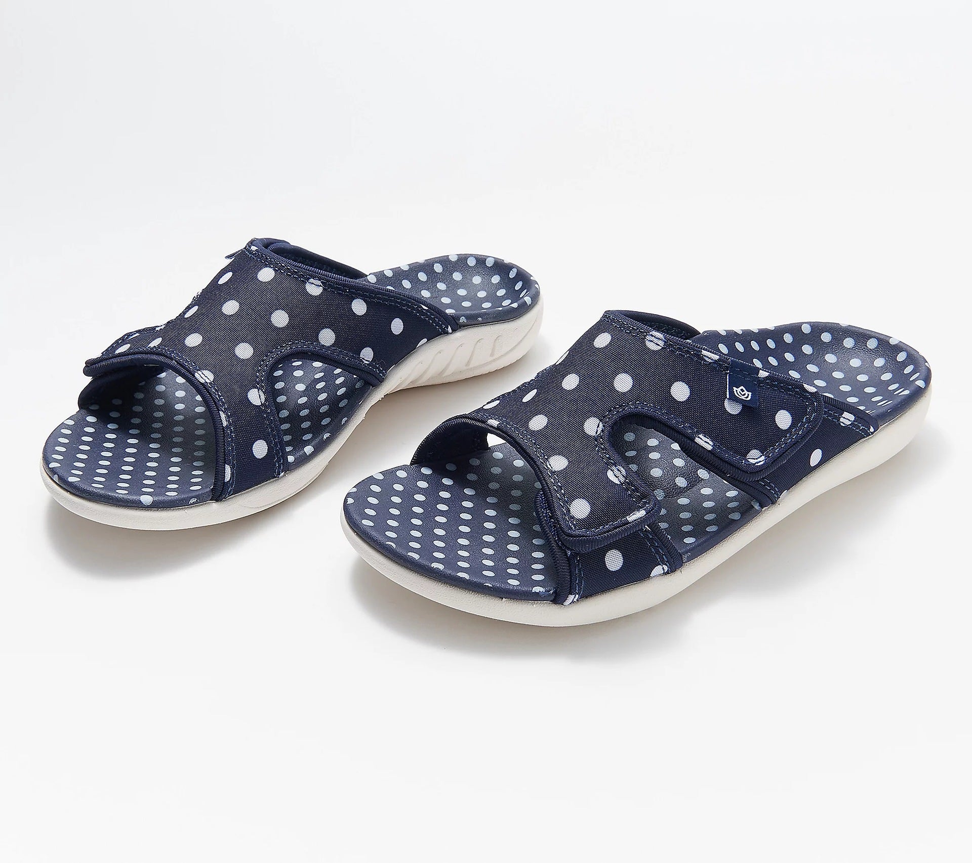 Ladies Flat Arch Velcro Outer Casual Beach Shoes