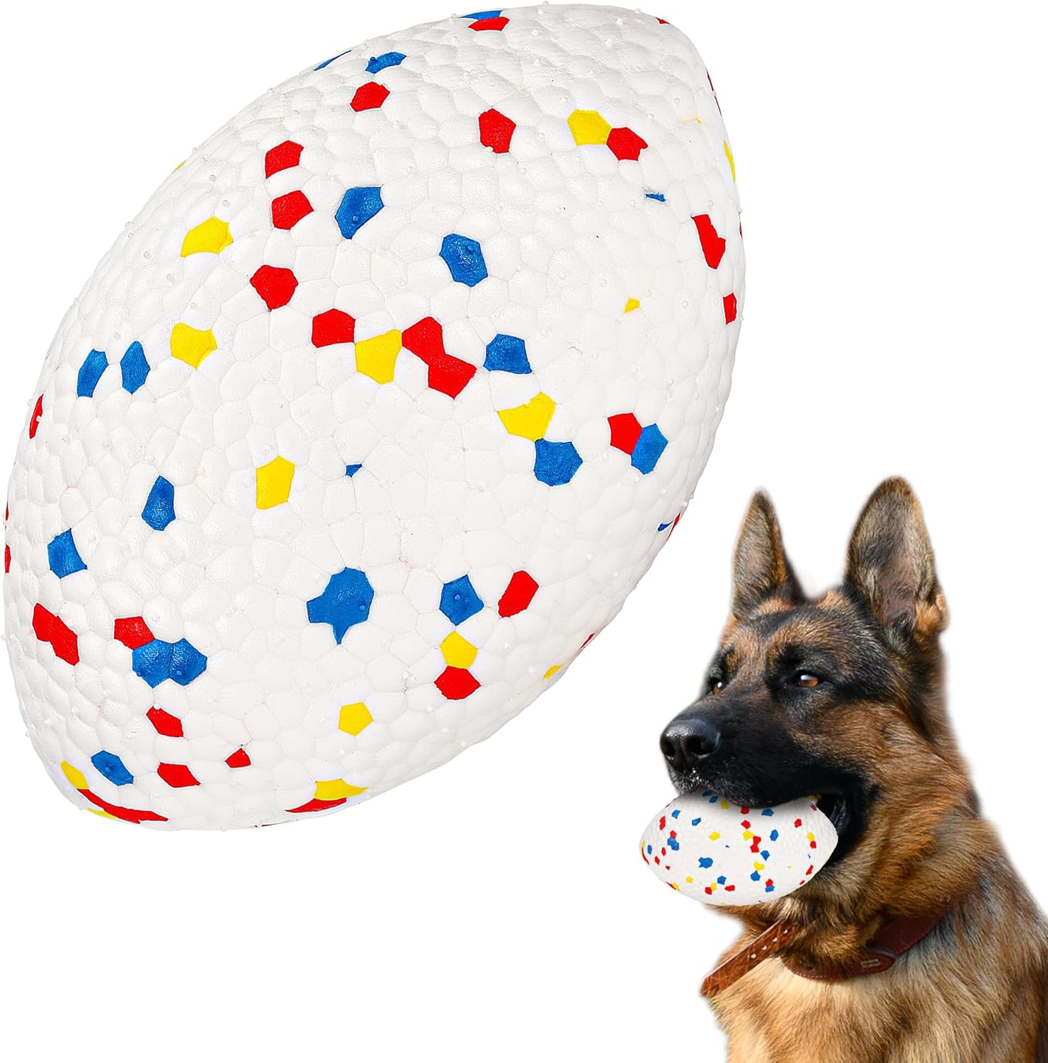 Indestructible Large Rugby Balls - Built Tough For Heavy Chewers