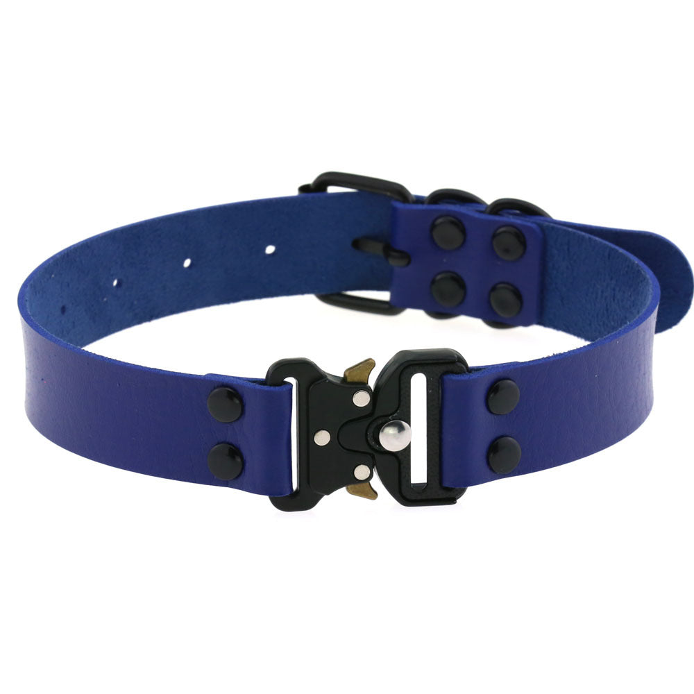 Creative Simple Release Buckle Collar Clavicle Necklace