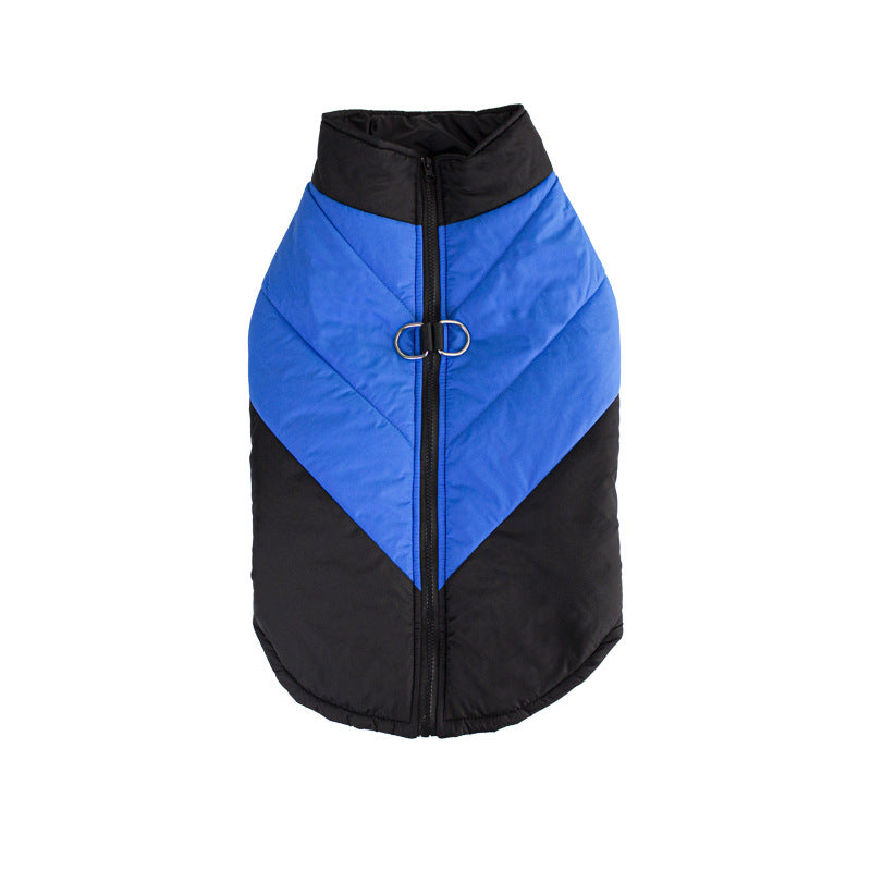 Cross-border Hot Sale Pet Clothing Thickened Warm Dog Cotton Vest Autumn And Winter Pet Dog Clothes In Stock Wholesale