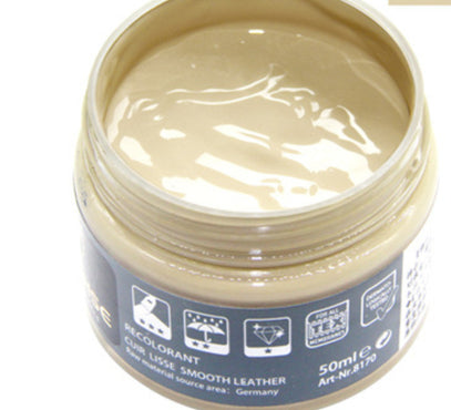 Leather repair cream