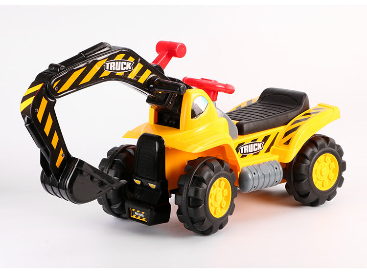 Gliding Electric-powered Children's Excavator Toy Latest Model Of Excavator