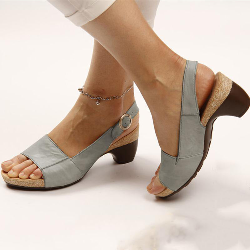 European And American Large Size Women's Wedge Heel Spring And Summer Casual Shoes