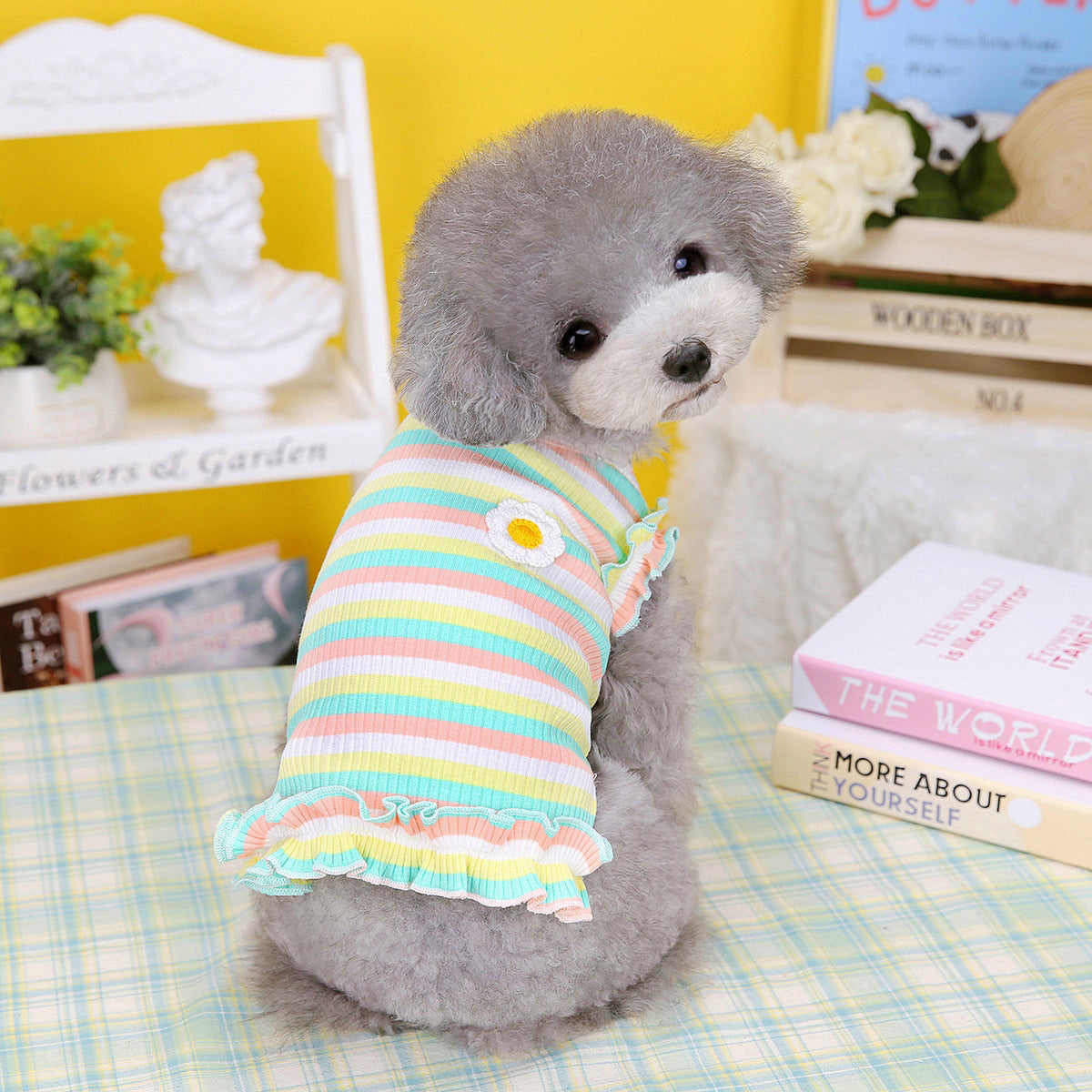 Summer Small Dog Casual Pet Clothing