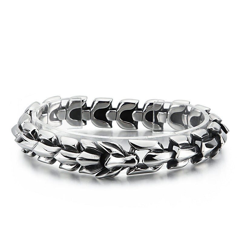 Men's personality creative fashion keel chain bracelet