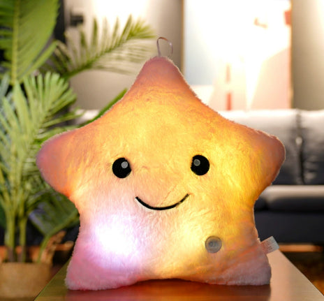 Colorful Glow Pillow Plush Toys Valentine's Day Girlfriend Gift