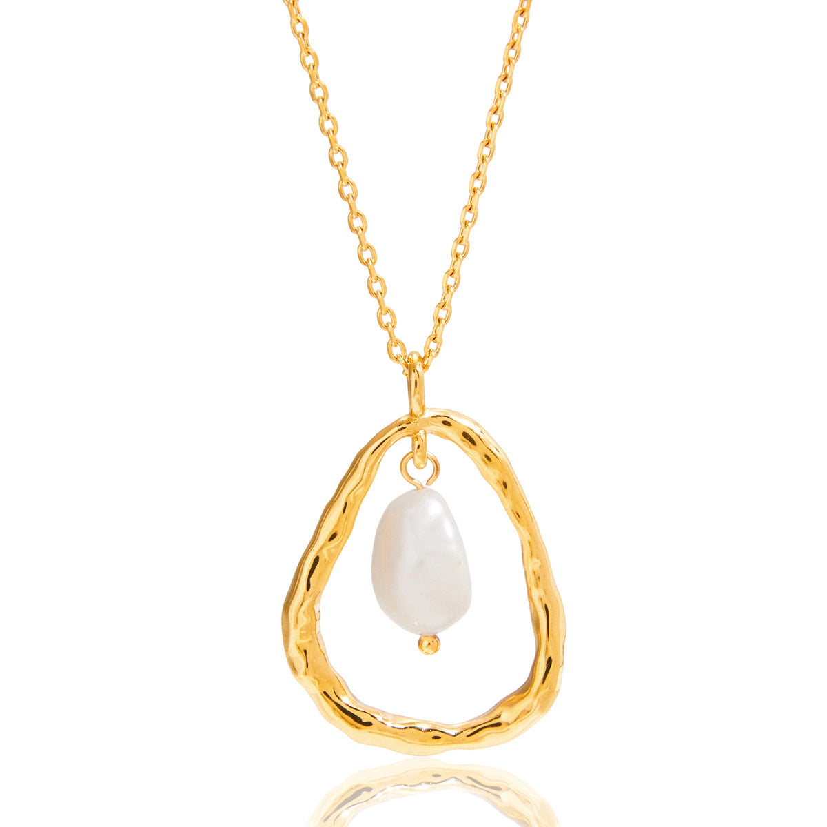 Women's Freshwater Pearl Necklace With A Light Luxury High-End Vibe