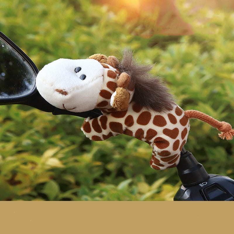 Electric Car Doll Car Pendant Battery Motorcycle Helmet
