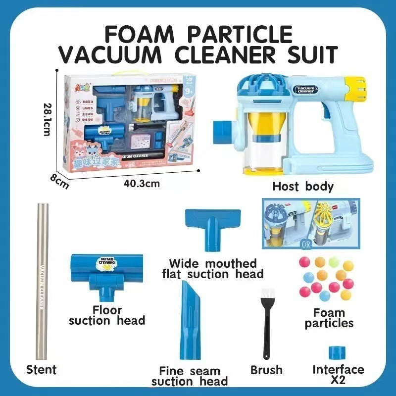Kids' Pretend Play Simulation Electric Vacuum Cleaner Toy