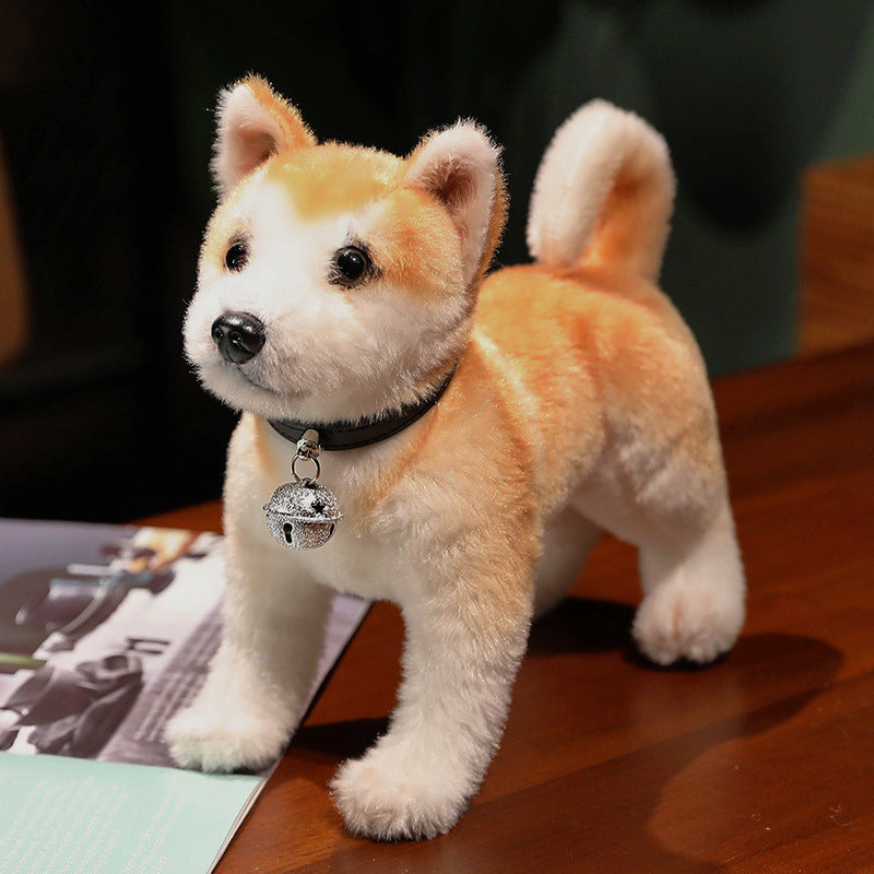 Simulation Puppy Doll Husky Spotty Dog Plush Children's Day Gift